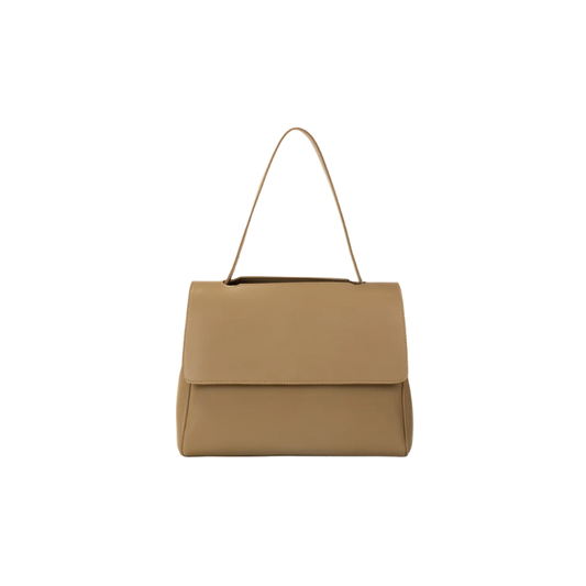 Structured Maroon Tote Bag